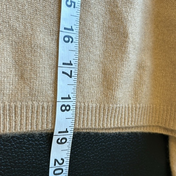 CRUSH Cashmere TALLIN HOODIE Tan Cropped Sweater Jumper Sz 0 XS - Picture 11 of 11